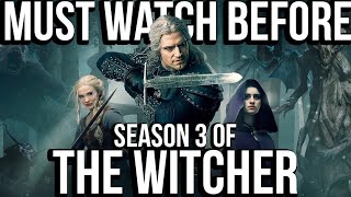 THE WITCHER Season 1 amp 2 Recap  Must Watch Before Season 3  Netflix Series Explained [upl. by Landrum]