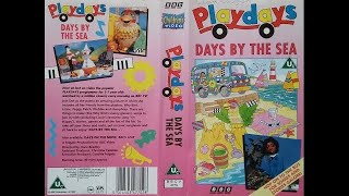 Playdays  Days By the Sea 1992 UK VHS [upl. by Tija]