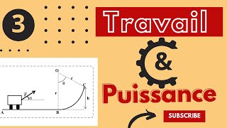 Partie 3  Représentation des vecteurs force  Travail et puissance 1bac SM EX easyphysi [upl. by Anay]