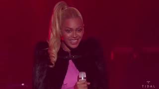 Beyoncé JayZ Nicki Minaj live at Tidal X 1020 Concert 2015  Holy Grail  Feeling Myself  Full [upl. by Lebar341]