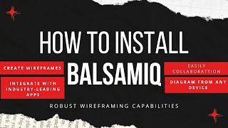 How to install Balsamiq [upl. by Iad]