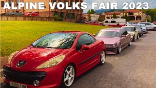 Alpine Volks Fair 2023  Helen GA  Audi VW Porsche vlog [upl. by Ibson]