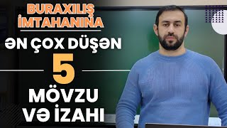 Buraxılışa ən çox düşən 5 mövzu 5 Sualın 1 videoda Azərbaycan dili [upl. by Barnard268]