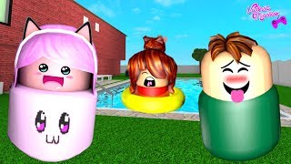 Roblox ESCONDIDA NA PISCINA [upl. by Occir]