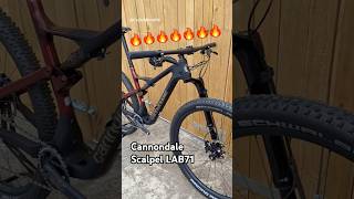 Cannondale Scalpel LAB71 🔥🔥 Sram X01 Eagle AXS  Cannondale Lefty Ocho shorts mtb cycling [upl. by Enyt902]