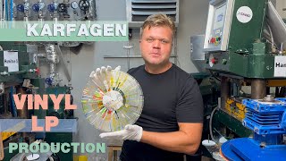 Karfagen Land of Chameleons Vinyl LP production [upl. by Ruphina]