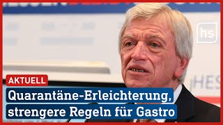 LIVE Das sind die neuen CoronaMaßnahmen für Hessen  hessenschau [upl. by Charters]