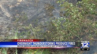 ODF Southwest responds to lightning fires in southern Oregon [upl. by Grannias]