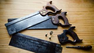 Understanding amp Restoring Antique Hand Saws with Tom Calisto [upl. by Ettevahs638]