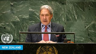 🇳🇿 New Zealand  Deputy Prime Minister Addresses United Nations General Debate 79th Session  UNGA [upl. by Chitkara]