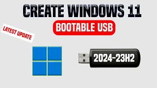 How to create a Windows 11 bootable USB drive and install Windows 11Make a Bootable USB Windows 11 [upl. by Ostraw]