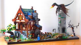 LEGO Medieval Blacksmith but EXPANDED [upl. by Heydon]