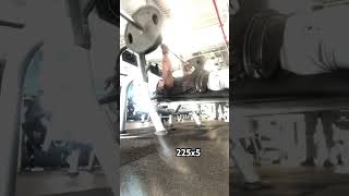 225 bench press cbum mrolympia chrisbrown bodybuilding classicphysique chrisbumstead shorts [upl. by Brande310]