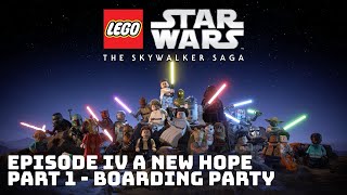 Boarding Party  Lego Star Wars The Skywalker Saga Episode IV A New Hope Part 1 [upl. by Nevins]