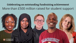 Half a billion raised to support students at Cambridge [upl. by Bohaty]