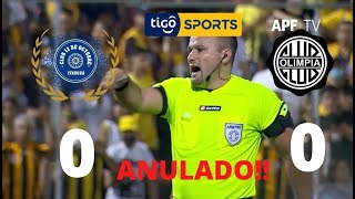 POLEMICO Gol anulado a Olimpia ante 12 de Octubre completo y comentarios posteriores TIGO SPORTS [upl. by Idnod]