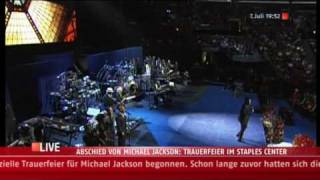 Michael Jackson  Trauerfeier HighQuality Teil 519 [upl. by Richter]