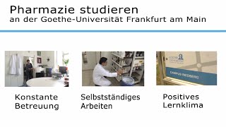 Infovideo Pharmazie Studium Frankfurt [upl. by Reube]