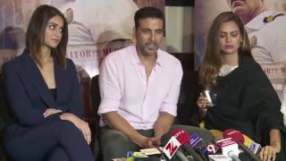 RUSTOM Movie All Promotions  Akshay Kumar Ileana DCruz Esha Gupta [upl. by Elatan]