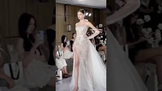 Fashion and stylesfashion fashiontrends wedding hautecouture runway viralshorts [upl. by Radford483]