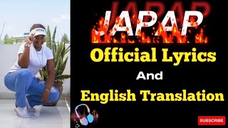 JAPAP  AQUEENO CHOGO Official Lyrics Video and English Translation [upl. by Nosyarg752]