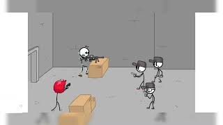 fleeing the complex BUT NO EPIC FAIL ll stickman game [upl. by Elleb]