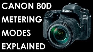 Metering modes explained  Featuring Canon 80D [upl. by Hazel]