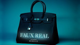 Faux Real  How to spot a real Hermès Birkin Bag [upl. by Coffee]