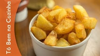 BATATAS FRITAS CROCANTES  Receita de batata frita crocante EpisĂłdio 59 [upl. by Yraek]