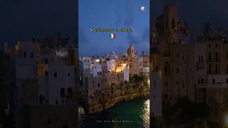 The hidden gem Polignano A Mare Italy travel shorts trending [upl. by Sadonia]