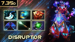 SUPPORT TOFU DISRUPTOR 735  Dota2 4K [upl. by Eybbob154]