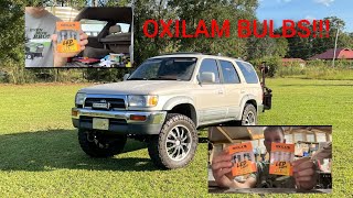 OXILAM taillight bulbs for 3rd gen 4runner review [upl. by Ihc]