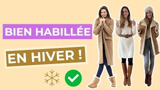 Comment s’habiller quand il fait froid  10 vêtements indispensables  4 looks prêts à porter ✨❄️ [upl. by Rizika]