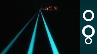 Smart Glowing and Artistic Highway in Netherlands  HiTech [upl. by Codding]