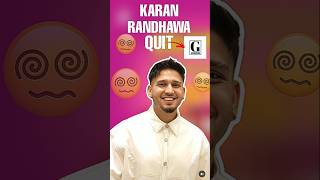 Karan randhawa 😱 quit geetmp3 shorts viralshorts [upl. by Willette]