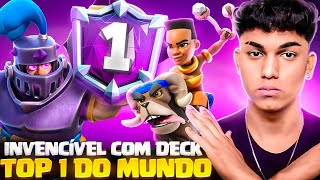 COPIEI O DECK DO TOP 1 GLOBAL E HUMILHEI TODOS ADVERSÁRIOS 🙅🏽 [upl. by Dnumde]