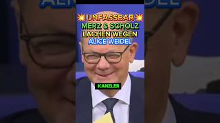 💥WEIDEL bringt SCHOLZ amp MERZ zum LACHEN🤣⚡ afd ampel weidel ampel scholz merz spd cdu bsw [upl. by Novahc249]