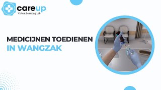 Medicijnen toedienen in wangzak  CareUp Virtual Learning Lab [upl. by Nakasuji560]