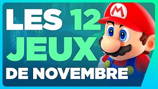 Les 12 JEUX VIDÉO à ne pas manquer en NOVEMBRE 2023 ✨ Sorties JV PCPS5XBOXGAME PASSSWITCH [upl. by Eneli]