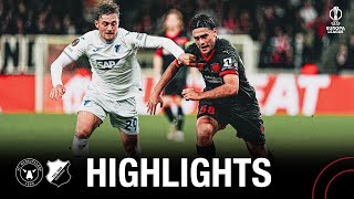 Highlights FCM 11 Hoffenheim  UEL 2425 [upl. by Bolten]