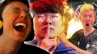 Caedrel Reacts to My quotMSI 2023quot Video [upl. by Retswerb]