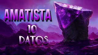 AMATISTA el MEJOR cristal CURATIVO  10 Datos mas importantes [upl. by Hseham89]