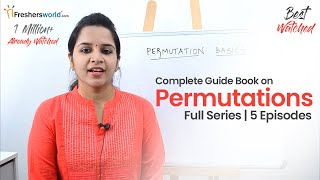 Aptitude Made Easy  Permutations Full Series  Learn maths StayHome [upl. by Leahcimal978]