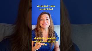 Ansiedad y Alta Sensibilidad ansiedad sintomasansiedad altasensibilidad psicologia [upl. by Eiknarf]