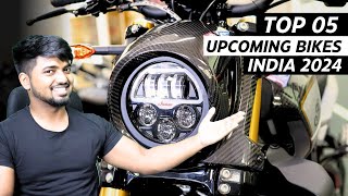 2024 Top 05 Upcoming New Bike Launches India 2024  Upcoming Bikes  Upcoming Bikes In India 2024 [upl. by Ladonna]