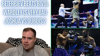 ARTUR BETERBIEV BEAT DMITRY BIVOL WARDLEY IS A VERY BAD MAN JOSHUA VS DUBOIS 2 IN FEBRUARY [upl. by Nnalatsyrc953]