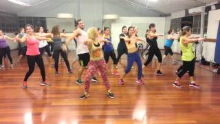 Solito y sin ti zumba zin 53 with danielle kazes [upl. by Terena]