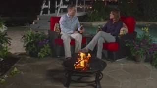 Pleasant Hearth OFW106R 30 Brant Fire Pit [upl. by Sofer]