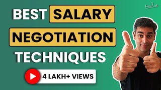 How to negotiate salary  Ankur Warikoo  4 steps to successful negotiation [upl. by Aenet]