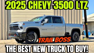 2025 Chevy Silverado 3500 LTZ Trail Boss Is It Better Than Ford Tremor And RAM Rebel HD [upl. by Easter]